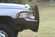 Fab Fours DR94-S1560-1 Black Steel Front Ranch Bumper - Truck Part Superstore