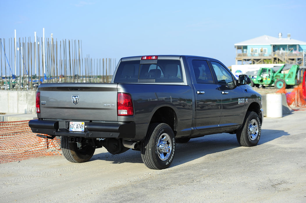 Fab Fours DR94-U1650-1 Elite Rear Bumper; 2 Stage Black Powder Coated; - Truck Part Superstore