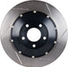 StopTech 81.838.9931 StopTech Two-Piece Zinc Coated AeroRotor and Hat Pair; Slotted - Truck Part Superstore