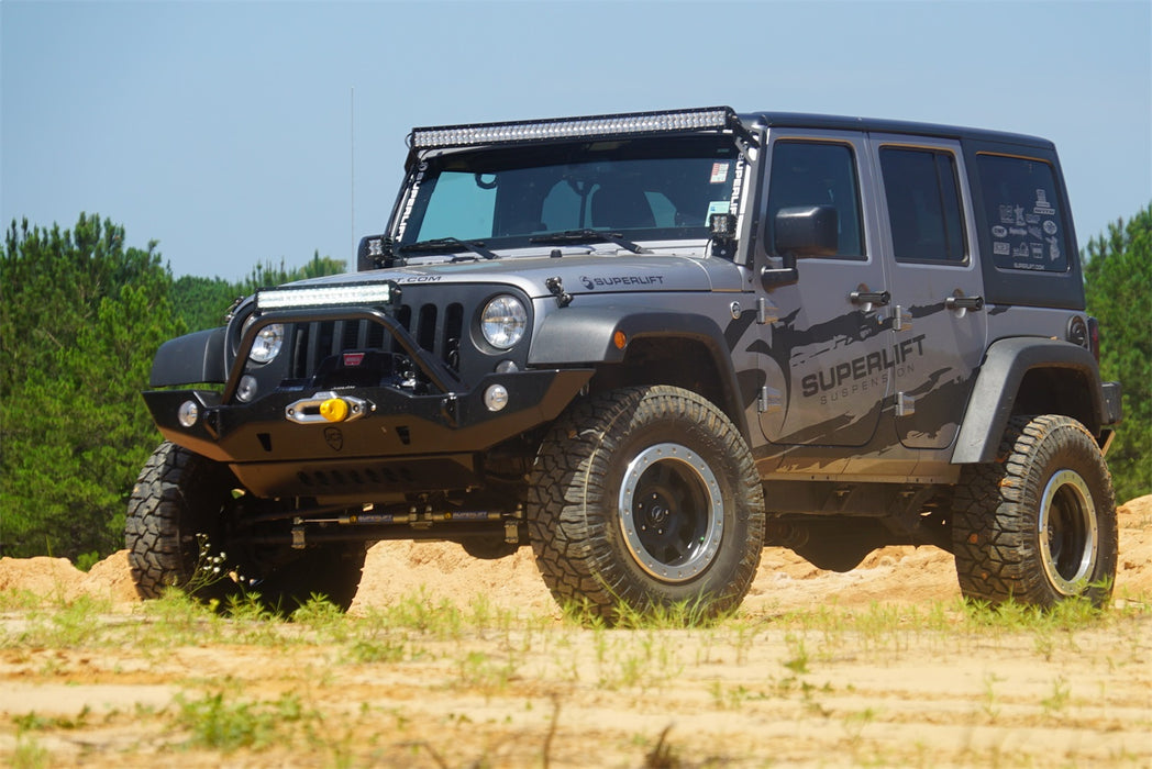 Superlift K997 4in. Lift Kit-07-18 Wrangler JK-4-door-w/Reflex Ctrl Arms/SL Shocks - Truck Part Superstore