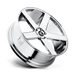 DUB 1PC S115260089+31 S115 26X10 6X135 CHR-PLATED 30MM - Truck Part Superstore