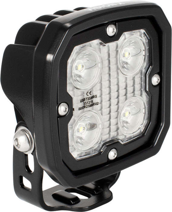 Vision X Lighting 9891187 Kit Of 2 Duralux Work Light 4 LED 10 Degree W/ Harness - Truck Part Superstore