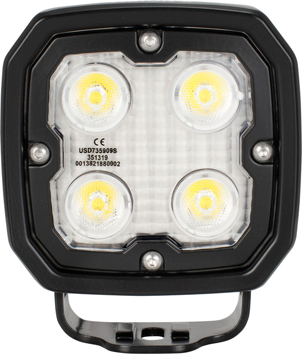 Vision X Lighting 9892672 Kit Of 2 Duralux Work Light 4 LED 40 Degree W/ Harness - Truck Part Superstore