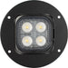 Vision X Lighting 9906614 Round Flush Mount With Dura Mini Work Light 4 LED 60 Degree - Truck Part Superstore
