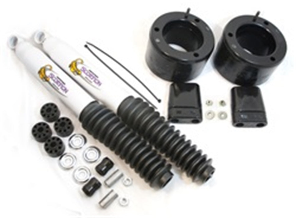 Daystar KC09137BK 13-21 Ram 3500 2WD 14-121 RAM 2500 2WD 2 Inch Leveling Kit Front 2 Scorpion Shocks Included Daystar - Truck Part Superstore