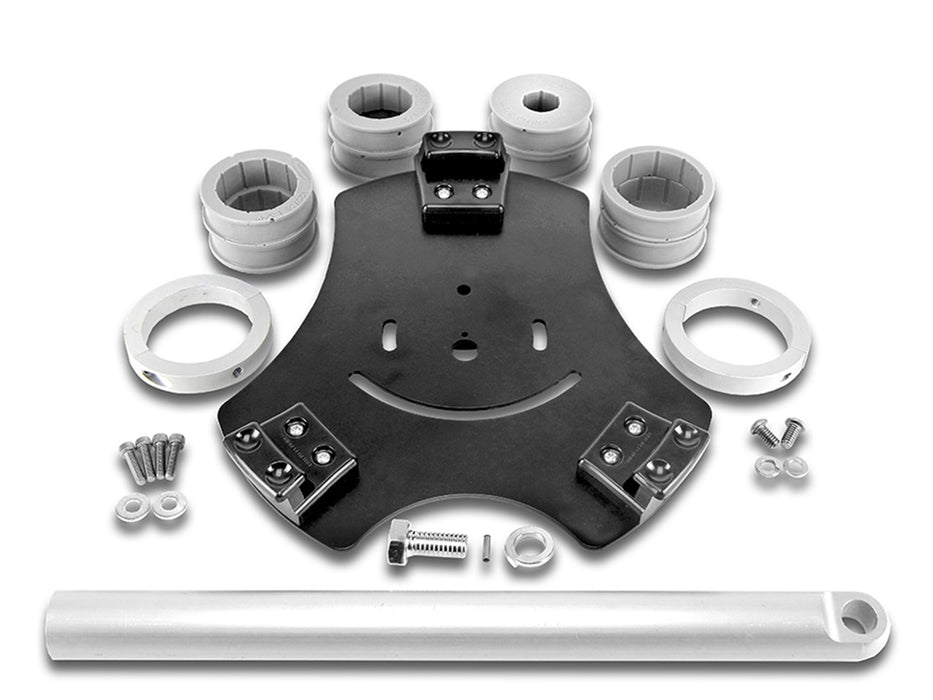 Daystar KU72002KV Cam Can Roll Bar Mounting Kit Fits 2 Inch 1 3/4 Inch 1.5 Inch 7/8 Inch Tubing Double Cam Can Daystar - Truck Part Superstore