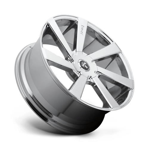 DUB 1PC S1322085F9+35 S132 20X8.5 6X120/132 CHR-PLATED 35MM - Truck Part Superstore