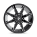 DUB 1PC S109208502+35 S109 20X8.5 5X4.25/4.5 GL-BLK-MIL 35MM - Truck Part Superstore