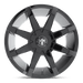 DUB 1PC S110208538+30 S110 20X8.5 5X4.5/5.0 GL-BLK 30MM - Truck Part Superstore