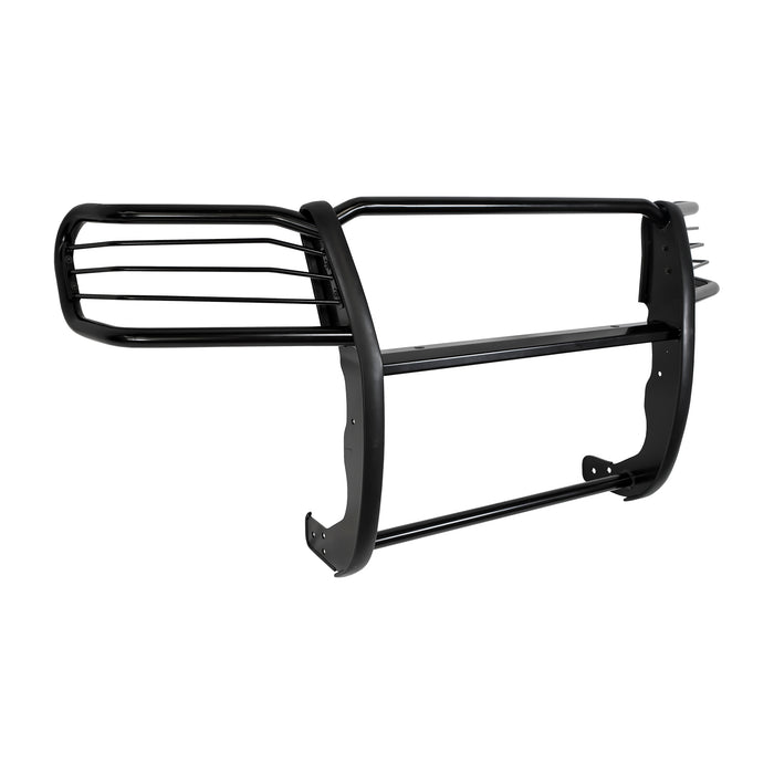 TrailFX E0003B Powder Coated Gloss Black Steel W/Brush Guard W/O Skid Plate W/O Step Plate - Truck Part Superstore