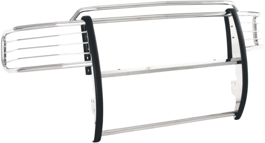 TrailFX E0019S Polished Stainless Steel With Brush Guard Without Skid Plate Without Step Plate - Truck Part Superstore