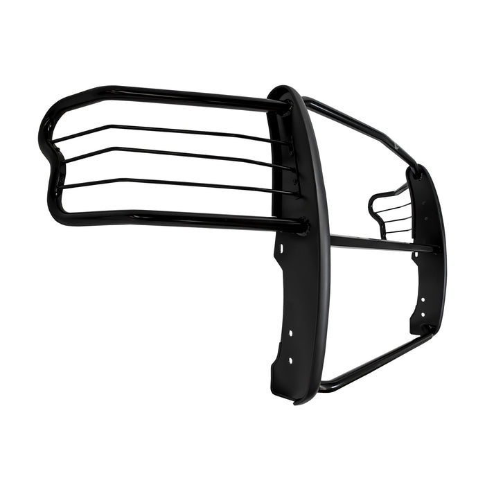 TrailFX E0021B Powder Coated Gloss Black Steel W/Brush Guard W/O Skid Plate W/O Step Plate - Truck Part Superstore