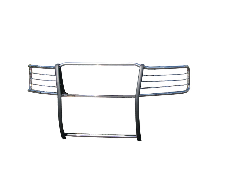 TrailFX E0031S Polished Stainless Steel With Brush Guard Without Skid Plate Without Step Plate - Truck Part Superstore