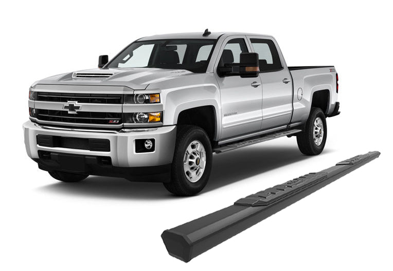 Black Horse Off Road E0279 Black Aluminum Rocker Panel Mount - Truck Part Superstore