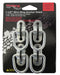 TrailFX E10013Z Bolt-On/ Weld-On Mount 1-1/2 Inch Ring 300 Pound Capacity Zinc Pack Of 4 - Truck Part Superstore