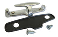 TrailFX E10054C Screw-On Mount Rope Cleat 150 Pound Capacity Chrome Plated Single - Truck Part Superstore