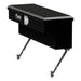 UWS EC30082-MK2 Gloss Black Aluminum 36in. Truck Side Tool Box with Space-Saving Legs - Truck Part Superstore
