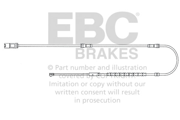 EBC Brakes EFA128 Brake Wear Lead Sensor Kit - Truck Part Superstore