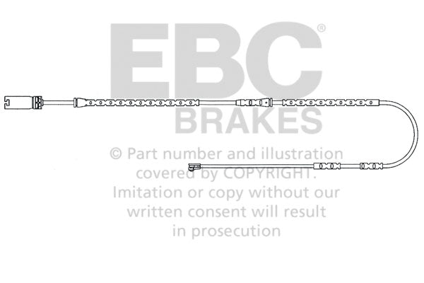EBC Brakes EFA135 Brake Wear Lead Sensor Kit - Truck Part Superstore