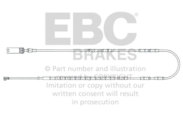 EBC Brakes EFA137 Brake Wear Lead Sensor Kit - Truck Part Superstore