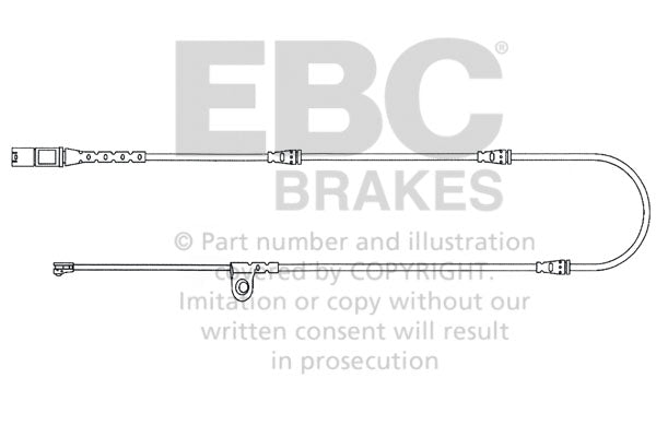EBC Brakes EFA139 Brake Wear Lead Sensor Kit - Truck Part Superstore