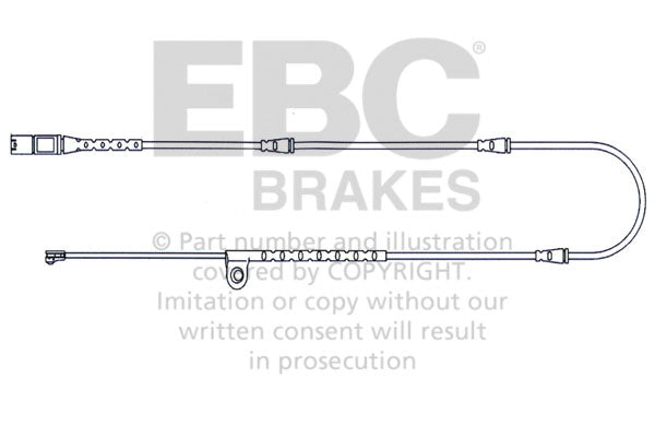 EBC Brakes EFA141 Brake Wear Lead Sensor Kit - Truck Part Superstore