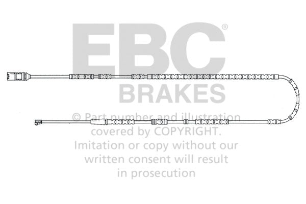 EBC Brakes EFA145 Brake Wear Lead Sensor Kit - Truck Part Superstore