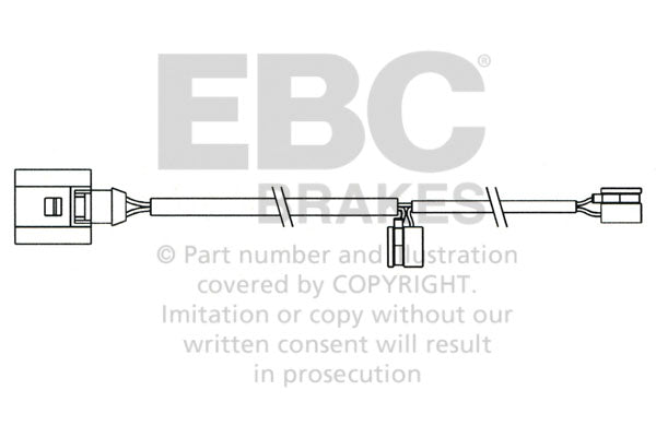 EBC Brakes EFA158 Brake Wear Lead Sensor Kit - Truck Part Superstore