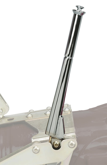 Lokar EHB-7011 Transmount Emergency Hand Brake; 11 in.; Incl. Mounting Hardware; Steel; Chrome; - Truck Part Superstore