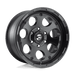 Fuel 1PC D60817908345 D608 17X9 6X5.5 MT-BLK -12MM - Truck Part Superstore
