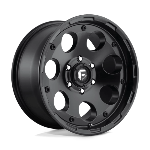 Fuel 1PC D60818908350 D608 18X9 6X5.5 MT-BLK 01MM - Truck Part Superstore
