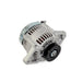 Top Street Performance ES1004 Satin Denso Race Style 90 Amp Alternator with V-Belt Pulley - Truck Part Superstore