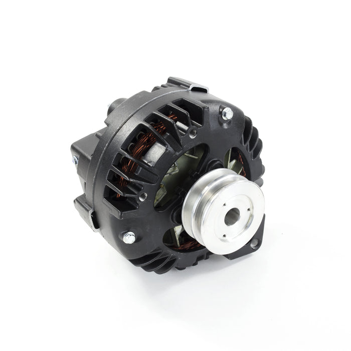 Top Street Performance ES1013BK Chrysler Style 100 Amp Black V-belt Alternator. - Truck Part Superstore