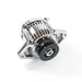Top Street Performance ES1014C Chrome Denso Race Style 90 Amp Alternator with 3/8" V-Belt Pulley. - Truck Part Superstore