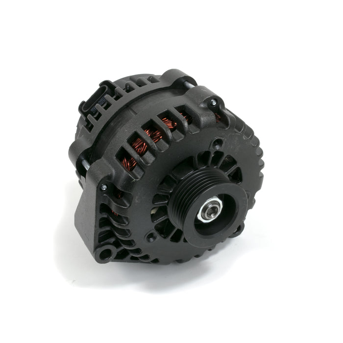 Top Street Performance ES1024BK Alternator; GM AD244 Serpentine Belt 180 Amps; Black; LS Truck Engines - Truck Part Superstore