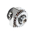 Top Street Performance ES1024C Alternator; GM AD244 Serpentine Belt 180 Amps; Chrome; LS Truck Engines - Truck Part Superstore