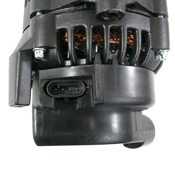 Top Street Performance ES1025C Chrome GM LS Car CS130D Style 180 Amp Alternator with Serpentine Pulley - Truck Part Superstore