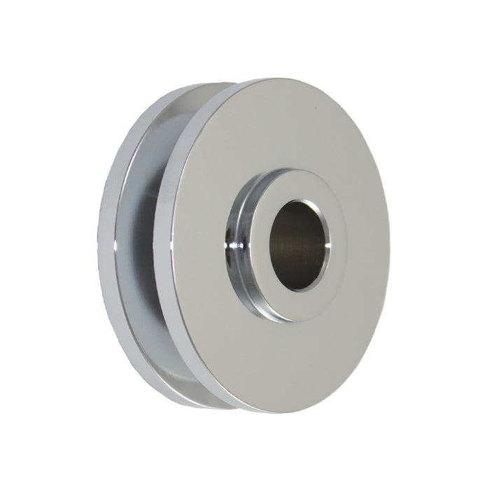 Top Street Performance ES1094C Chrome Steel Single Groove V-Belt Alternator Pulley - Truck Part Superstore