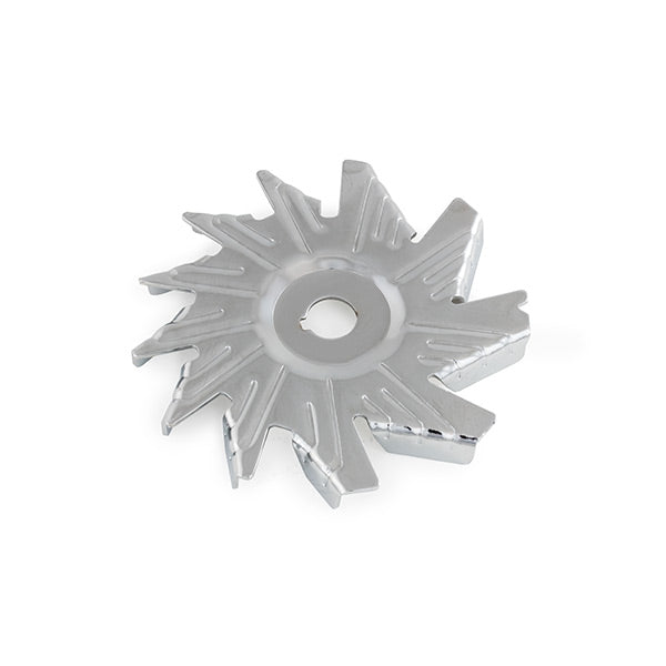Top Street Performance ES1096C Alternator Fan; Chrome Steel - Truck Part Superstore