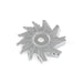 Top Street Performance ES1096C Alternator Fan; Chrome Steel - Truck Part Superstore