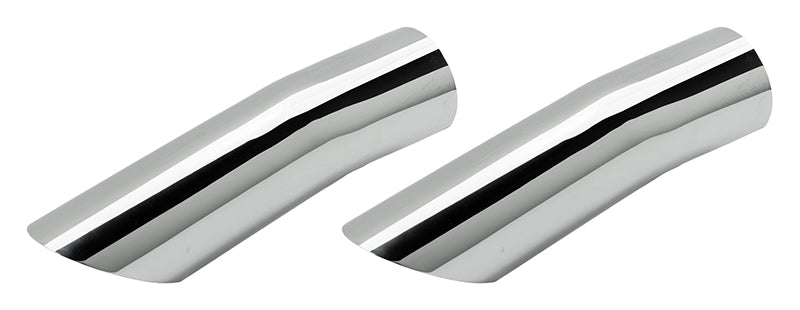 Pypes Performance Exhaust EVT154 Corvette 2.5 Inch Polished Stainless Exhaust Tip 68-68 Corvette Pypes Exhaust - Truck Part Superstore