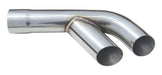 Pypes Performance Exhaust EVT16 Exhaust Tail Pipe Tip Set 64-65 Pontiac GTO 2.5 in To Dual 22.5 in Slip Fit Angle Cut LH/RH Clamp On Hardware Not Incl Polished 304 Stainless Steel Pair Pypes Exhaust - Truck Part Superstore