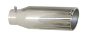 Pypes Performance Exhaust EVT506-18 Exhaust Tail Pipe Tip 5 in ID x 6 in OD x 18 in L Bolt On Hardware Not Incl Polished 304 Stainless Steel Pypes Exhaust - Truck Part Superstore