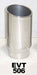 Pypes Performance Exhaust EVT506 Exhaust Tail Pipe Tip 5 in ID x 6 in OD x 12 in L Bolt On Hardware Not Incl Polished 304 Stainless Steel Pypes Exhaust - Truck Part Superstore