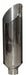 Pypes Performance Exhaust EVT507-36AC Exhaust Stack Pipe Miter 5 in OD x 7 in x 36 in 7 in Tip Clamp On Hardware Not Incl Polished 304 Stainless Steel Pypes Exhaust - Truck Part Superstore
