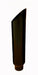 Pypes Performance Exhaust EVT507-36ACB Exhaust Stack Pipe Miter 5 in OD x 7 in x 36 in 7 in Tip Clamp On Hardware Not Incl Black Finish 304 Stainless Steel Pypes Exhaust - Truck Part Superstore