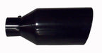 Pypes Performance Exhaust EVT507B Exhaust Tail Pipe Tip 5 in ID x 7 in OD x 18 in L Bolt On Hardware Not Incl Black Finish 304 Stainless Steel Pypes Exhaust - Truck Part Superstore