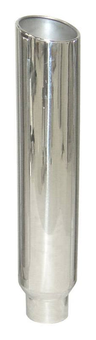 Pypes Performance Exhaust EVT508-36 Exhaust Stack Pipe 5 in OD x 8 in OD x 36 in 8 in Tip Clamp On Hardware Not Incl Polished 304 Stainless Steel Pypes Exhaust - Truck Part Superstore