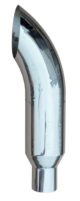 Pypes Performance Exhaust EVT508-36TO Exhaust Stack Pipe Turnout 5 in OD x 8 in x 36 in L 8 in Tip Clamp On Hardware Not Incl Polished 304 Stainless Steel Pypes Exhaust - Truck Part Superstore