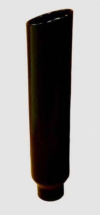 Pypes Performance Exhaust EVT510-36B Exhaust Stack Pipe 5 in OD x 10 in OD x 36 in L 10 in Tip Clamp On Hardware Not Incl Black Finish 304 Stainless Steel Pypes Exhaust - Truck Part Superstore